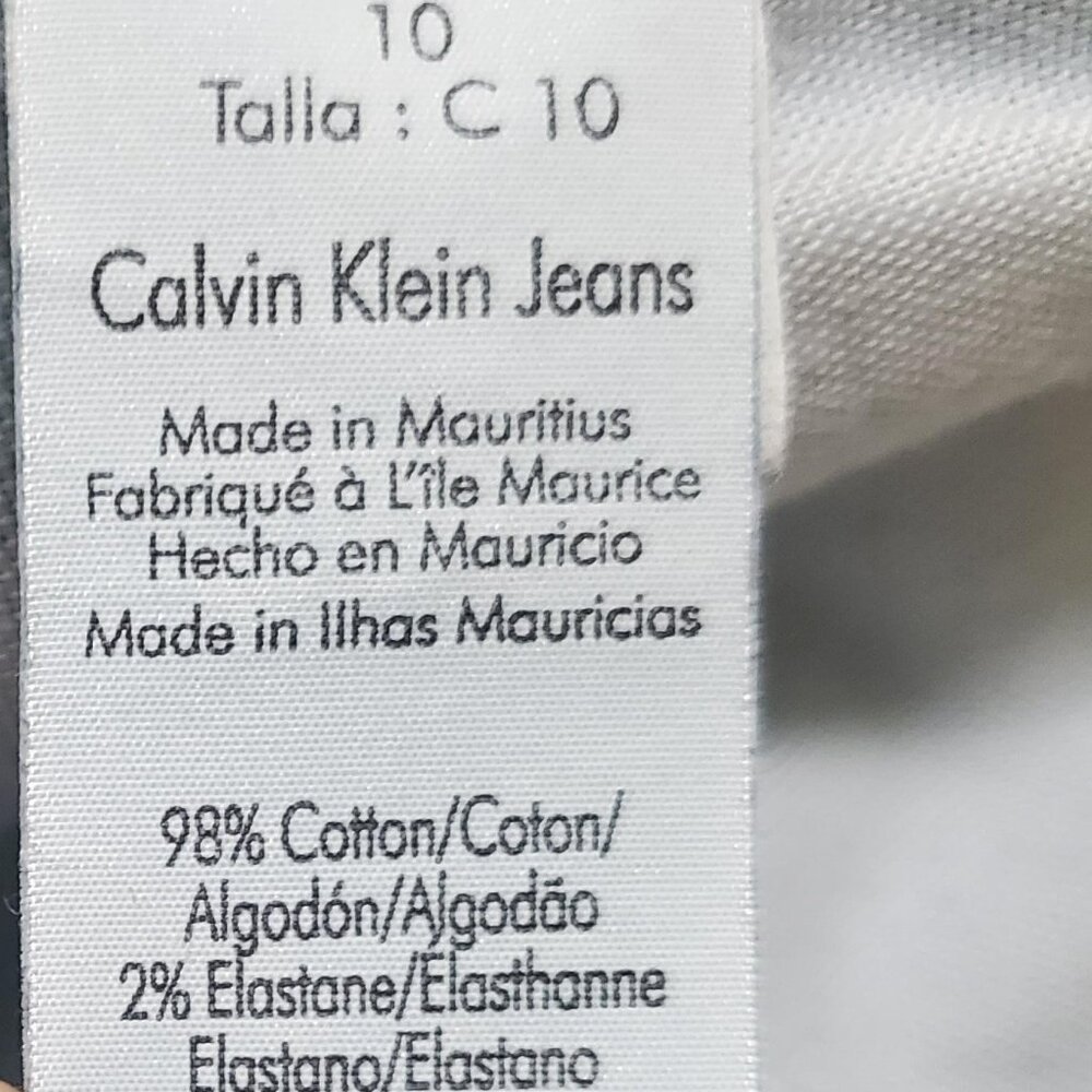 Calvin Klein bootcut jeans Y2K with Flap Pockets Sz 10 womens- shipping incl - Picture 8 of 16